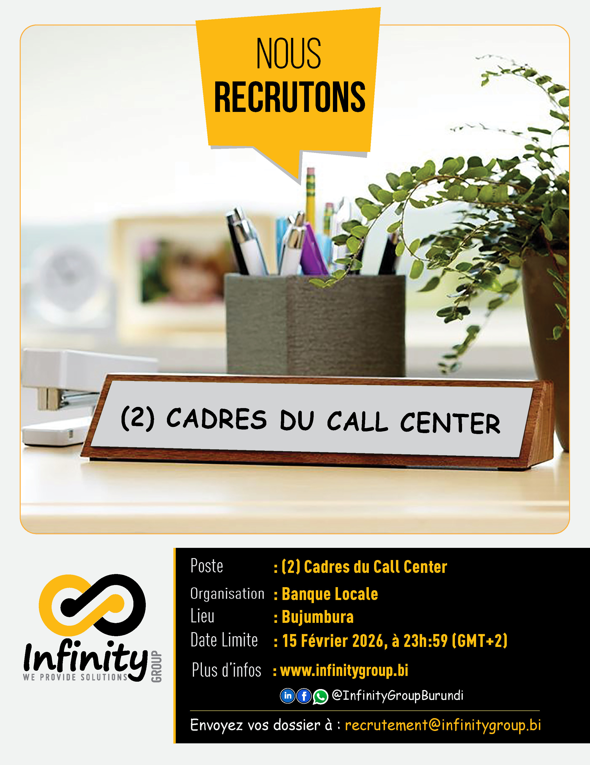 Cadres call center